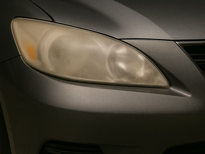 Before: Headlight Restoration